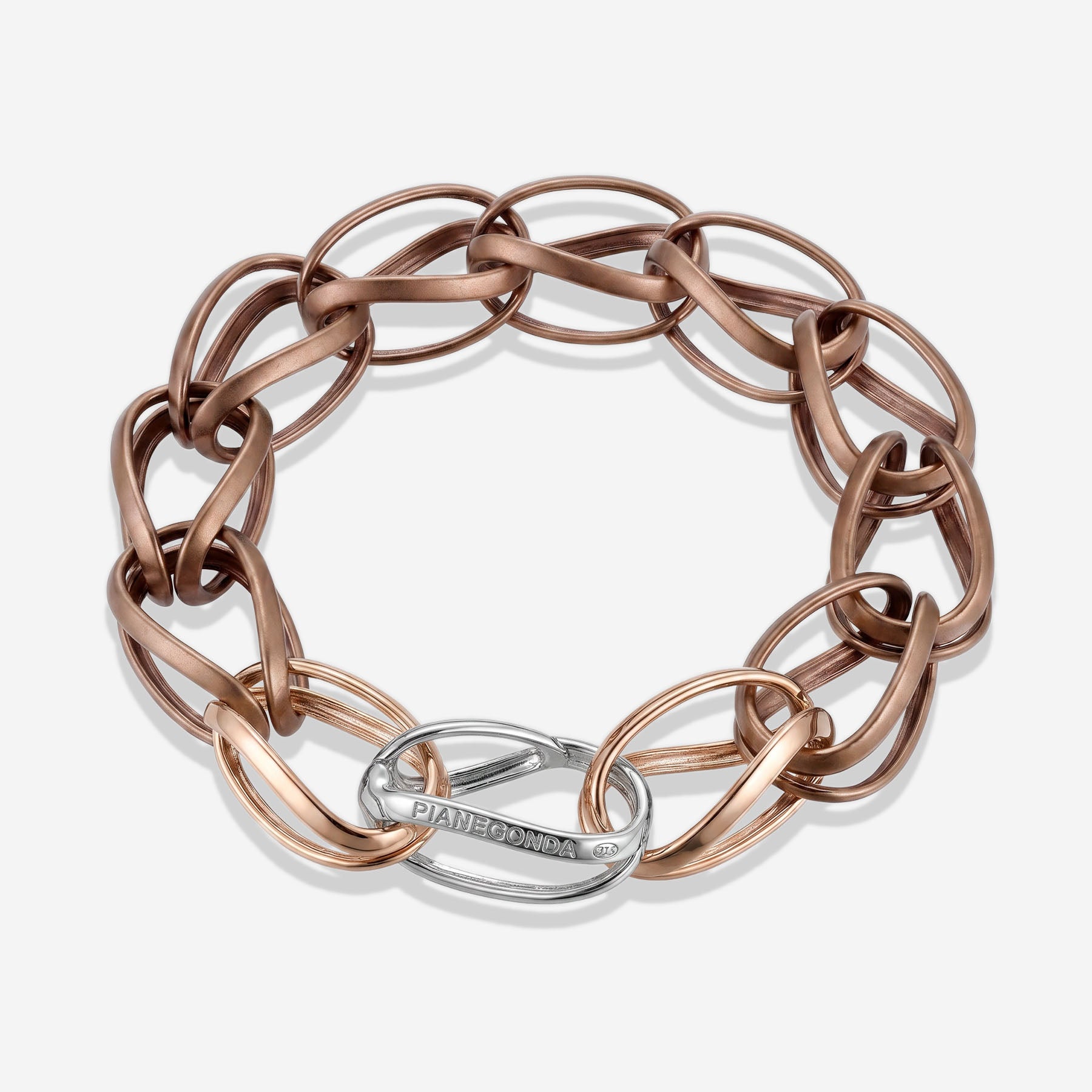 Pianegonda Chain Bracelet - TECUM - 925‰ Sterling silver, Brass