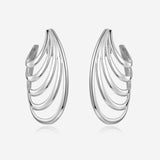Pianegonda Big stud earrings - TECUM - 925‰ Sterling silver