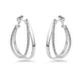 Pianegonda Double hoop earrings - View 3