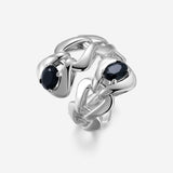 Pianegonda Contrariè ring - TECUM - 925‰ Sterling silver