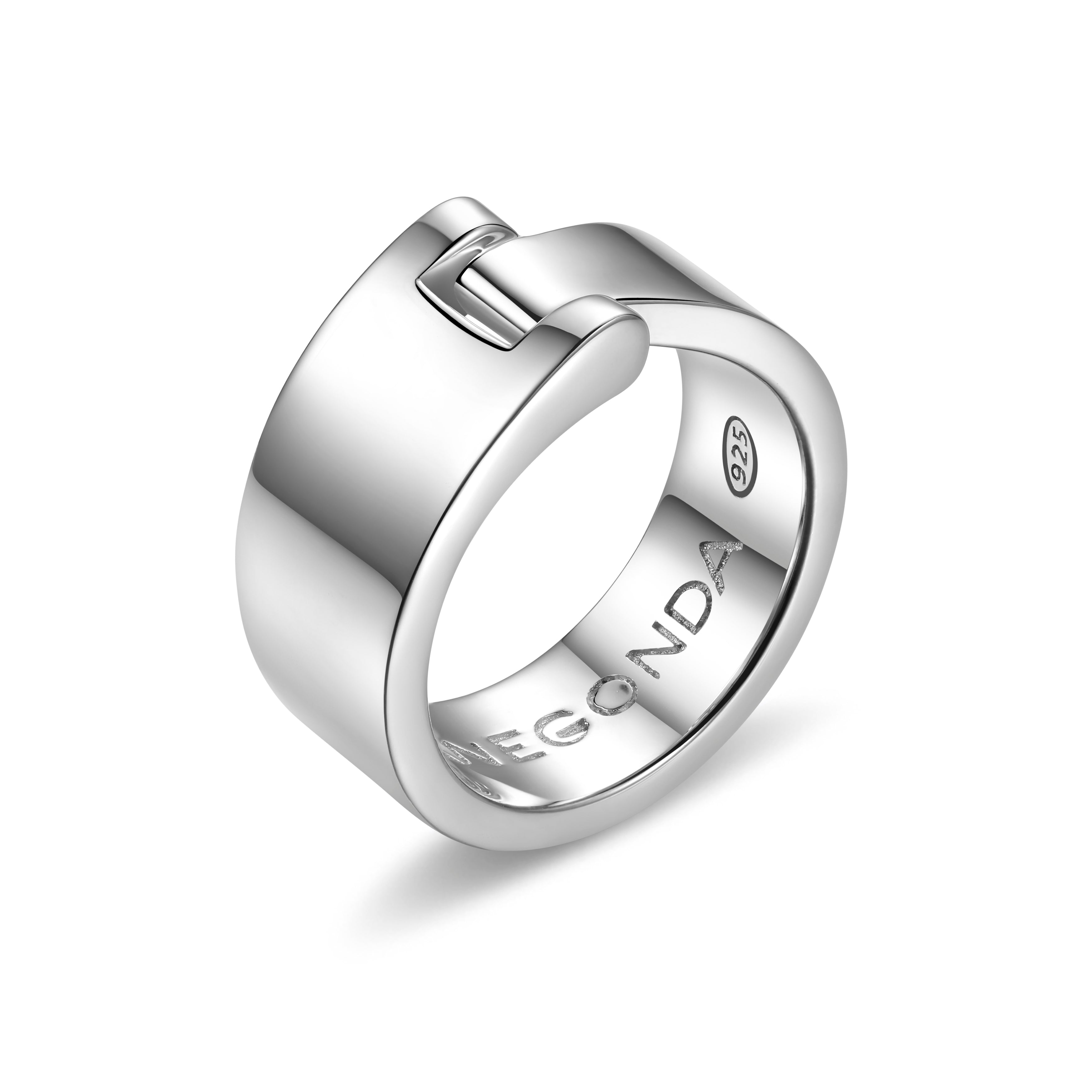 Pianegonda Wide band ring - View 3