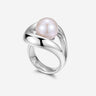 Pianegonda Ring with pearl - TECUM - 925‰ Sterling silver