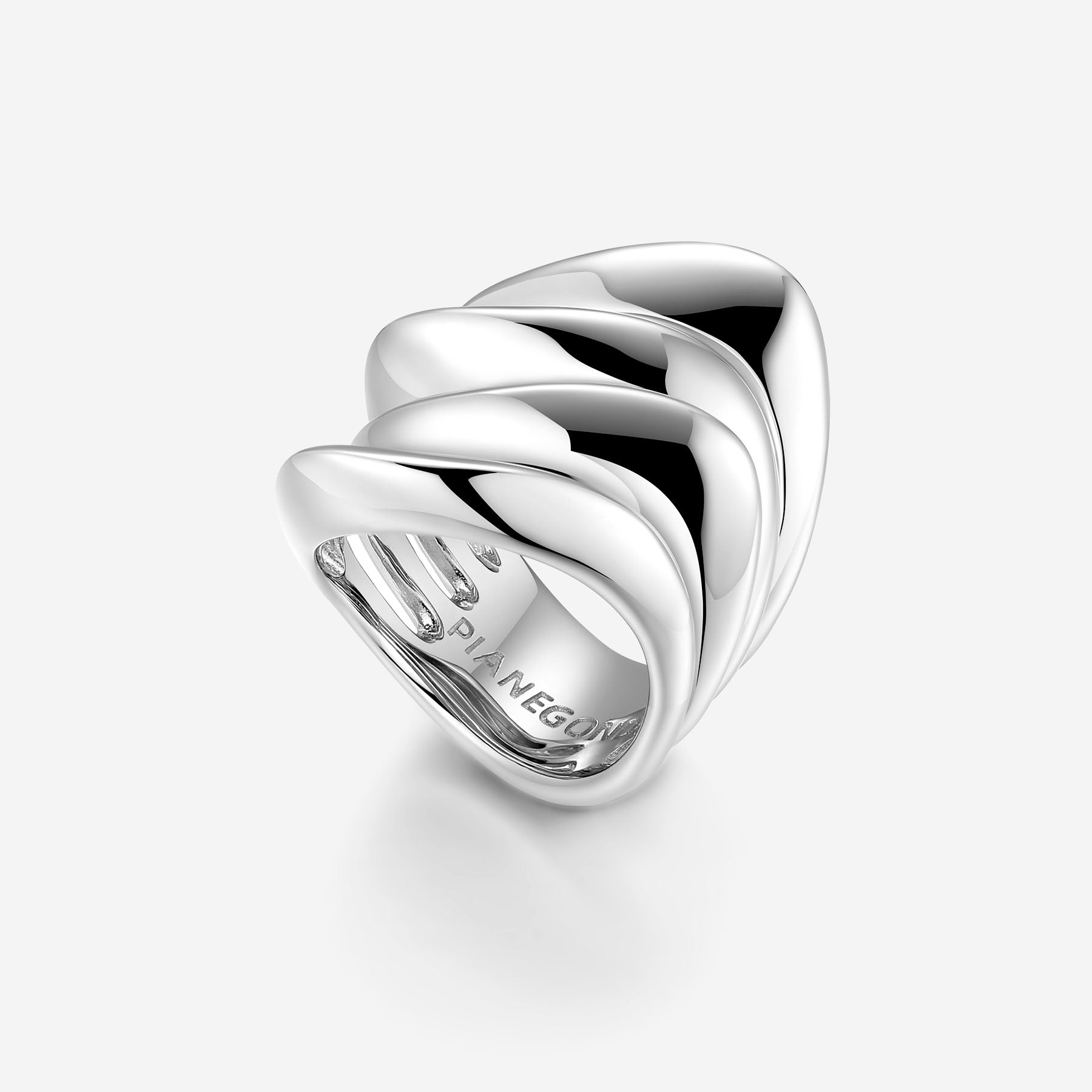 Pianegonda Multi-string ring - CONVERSUS - 925‰ Sterling silver