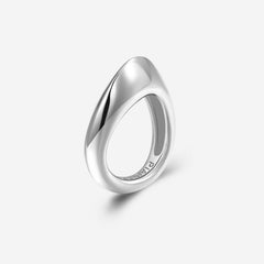 Pianegonda Slim band ring - CONVERSUS - 925‰ Sterling silver