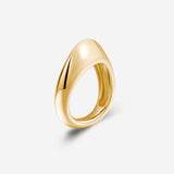 Pianegonda Slim band ring - CONVERSUS - 9 kt Gold