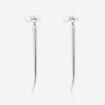 Pianegonda Pendant Earrings with natural pearls - CUSPIS - 925‰ Sterling silver