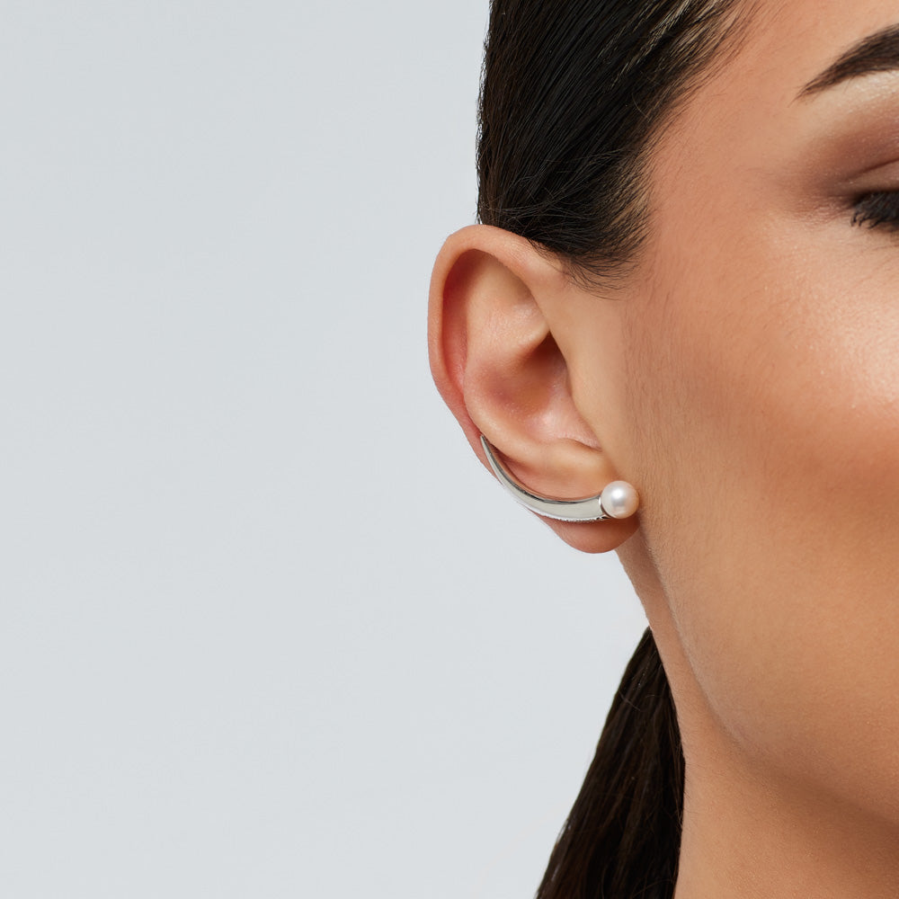 Pianegonda Earrings with natural pearls - View 4