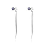 Pianegonda Pendant Earrings with natural pearls - View 5