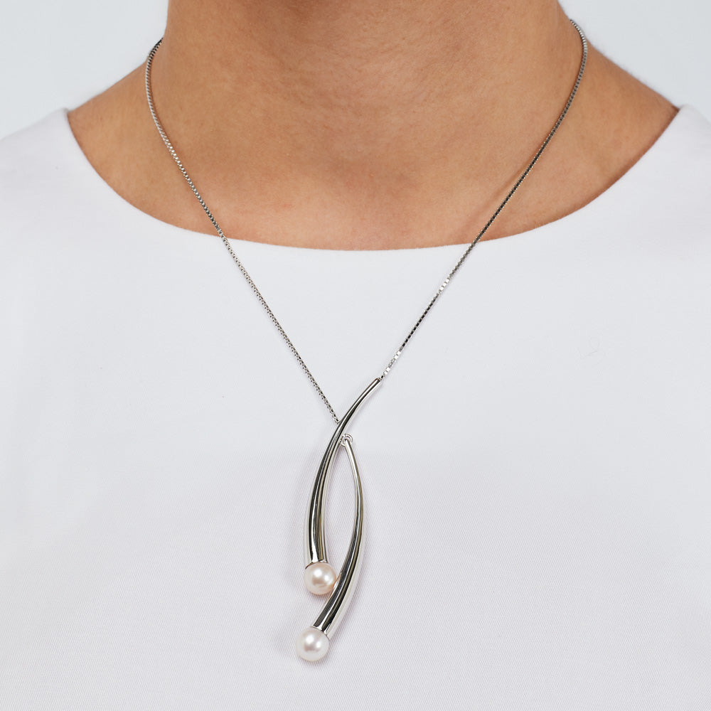 Pianegonda Necklace with natural pearls - View 3