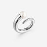 Pianegonda Ring with natural pearl - CUSPIS - 925‰ Sterling silver