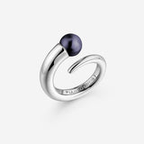Pianegonda Ring with natural pearl - CUSPIS - 925‰ Sterling silver