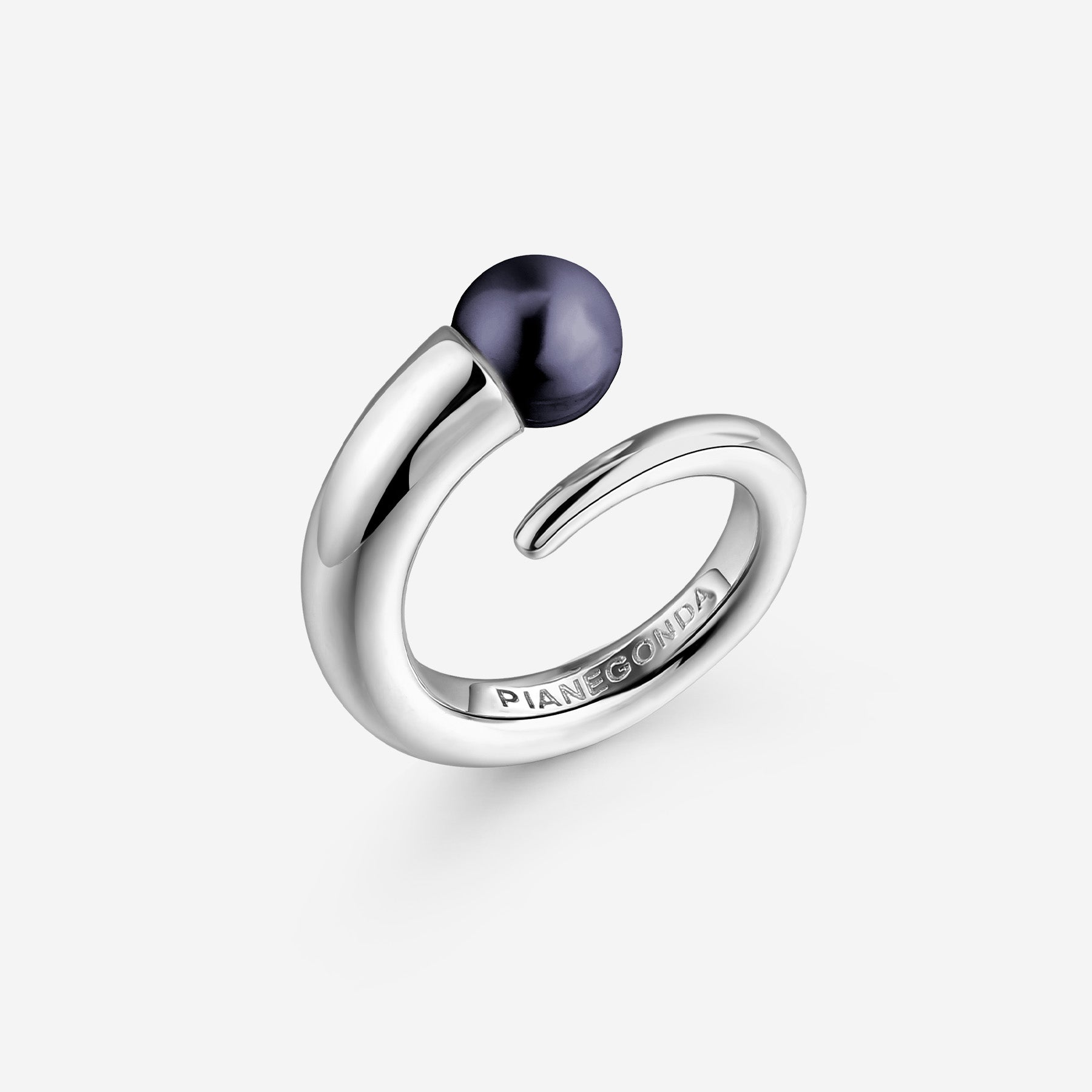 Pianegonda Ring with natural pearl - CUSPIS - 925‰ Sterling silver