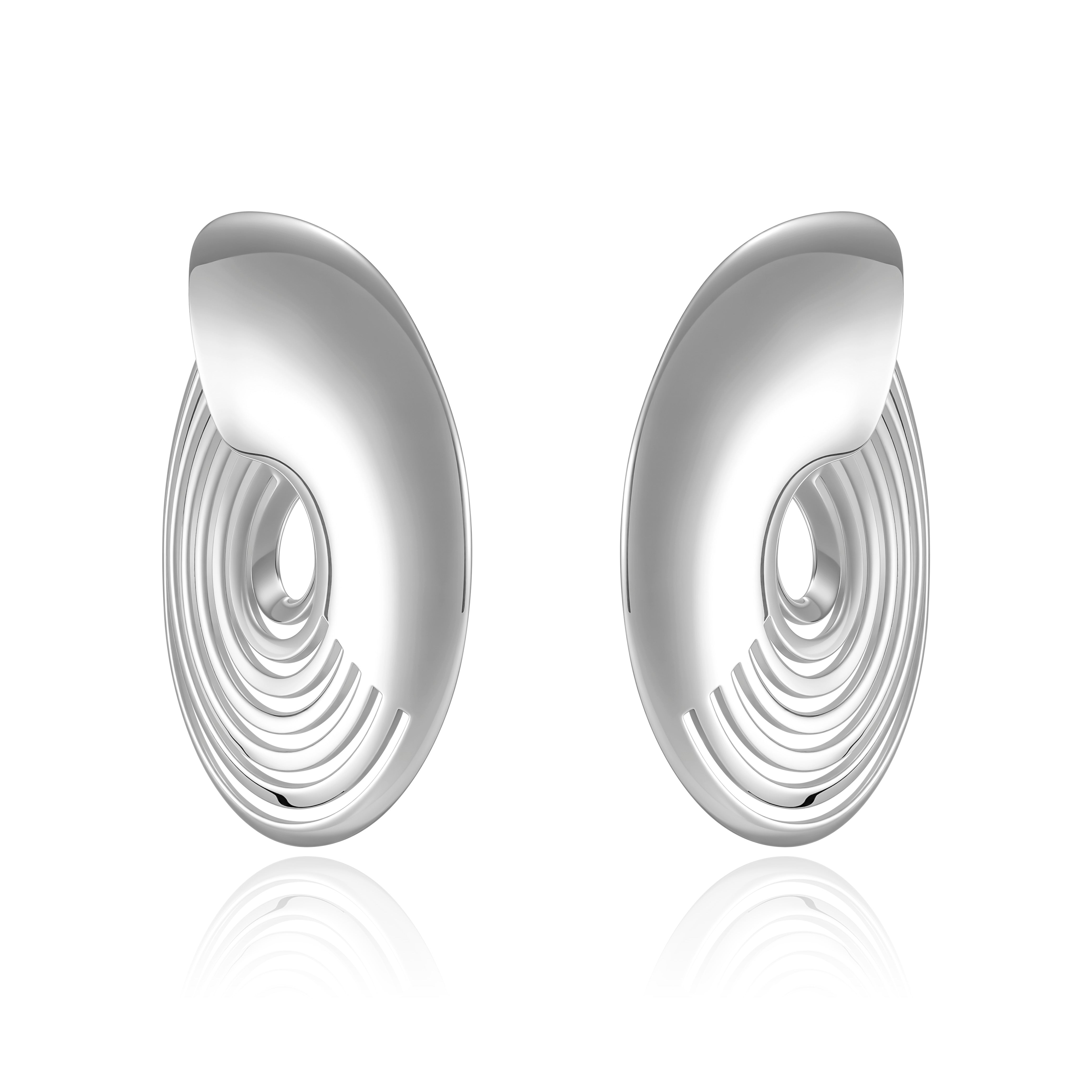 Pianegonda Half-hoop stud earrings - View 4