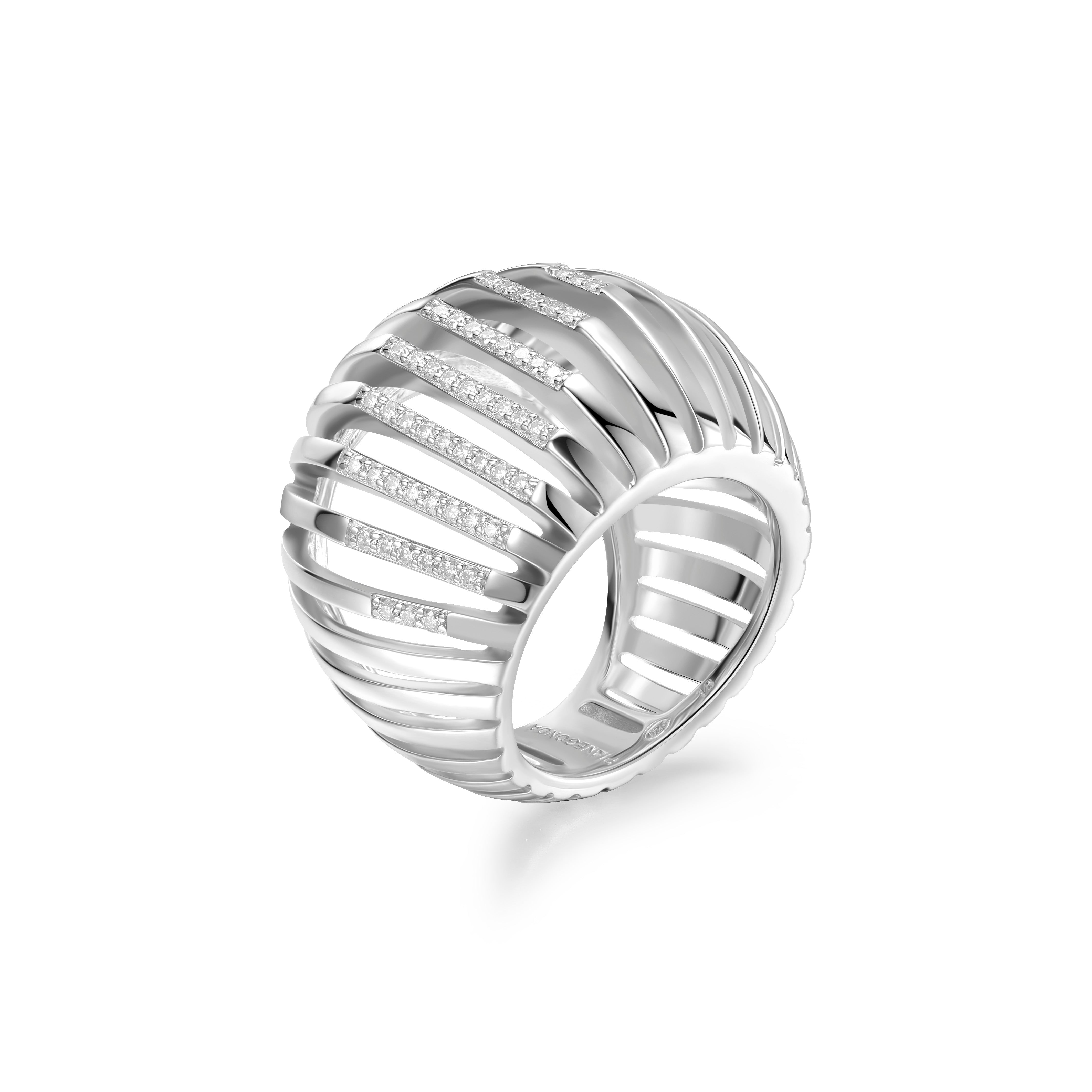 Pianegonda Wide band ring - View 3