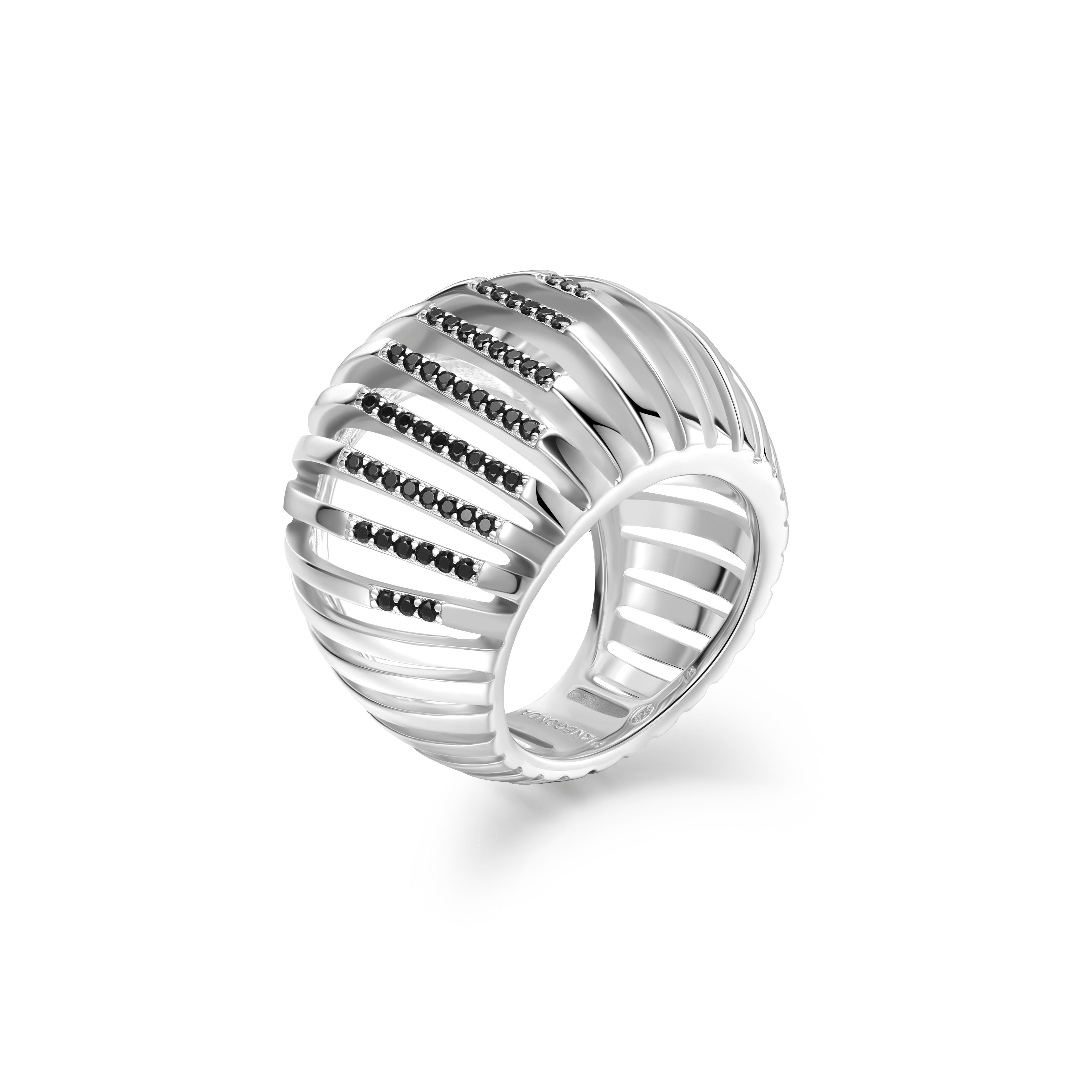 Pianegonda Wide band ring - View 3
