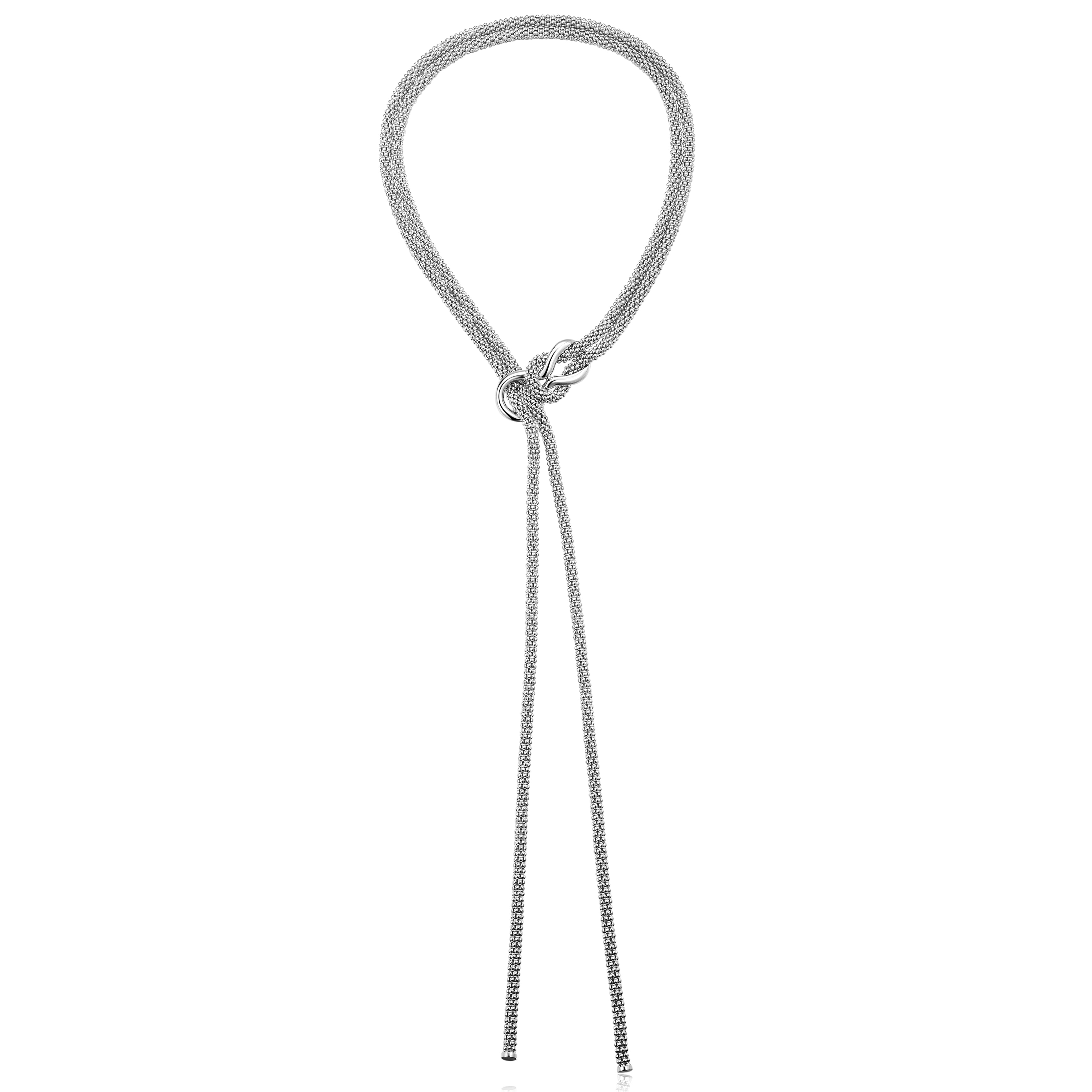 Pianegonda Long double twist necklace - View 3