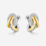 Pianegonda Stud earrings - FOEDUS - 925‰ Sterling silver, 18 kt Gold Plating