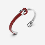 Pianegonda Small rigid bracelet - FOEDUS - 925‰ Sterling silver