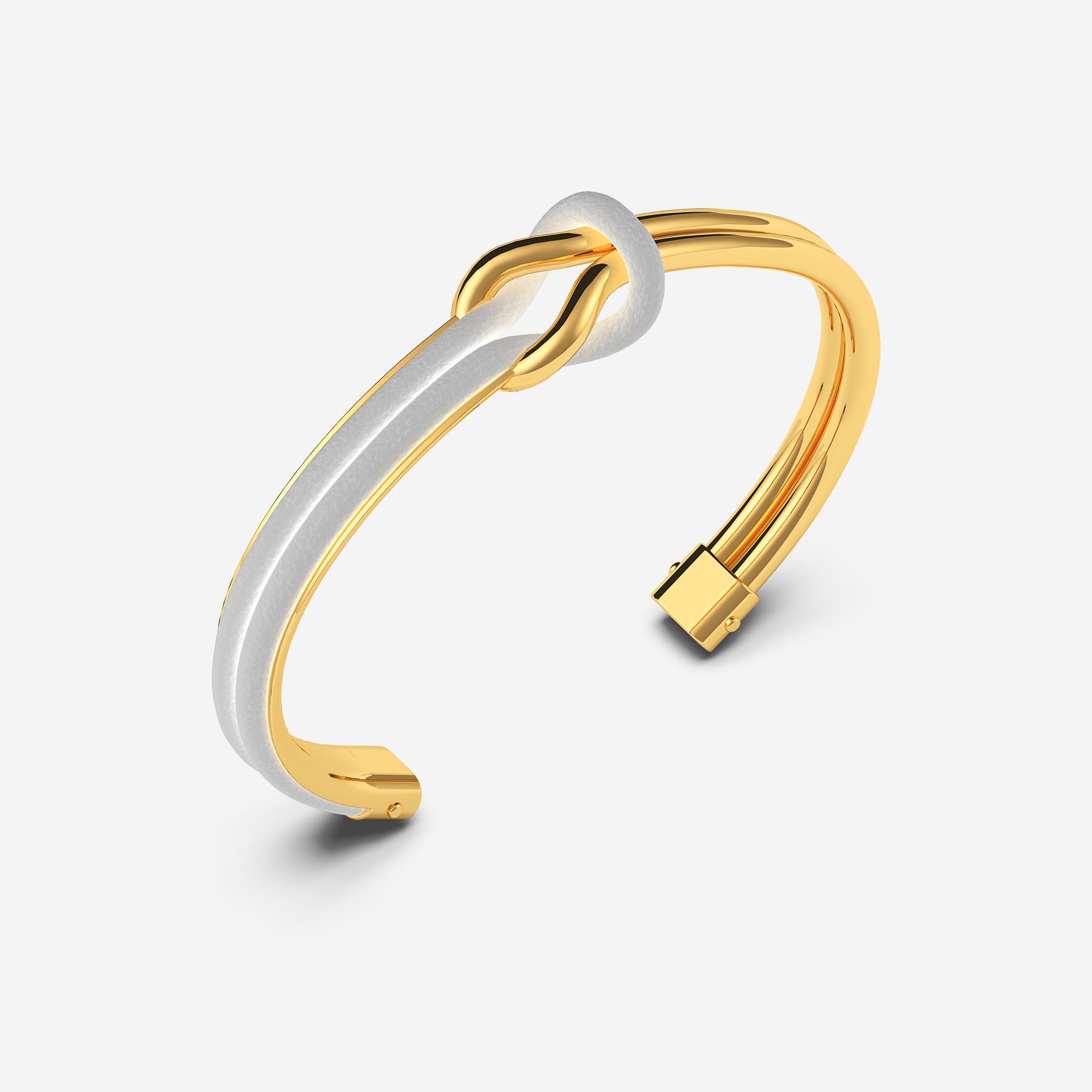 Pianegonda Small rigid bracelet - FOEDUS - 925‰ Sterling silver, Gold Plating
