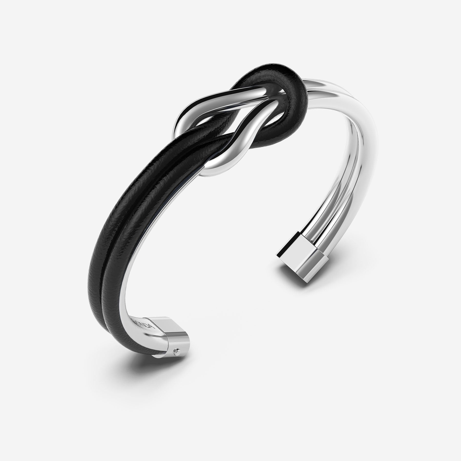 Pianegonda Large rigid bracelet - FOEDUS - 925‰ Sterling silver