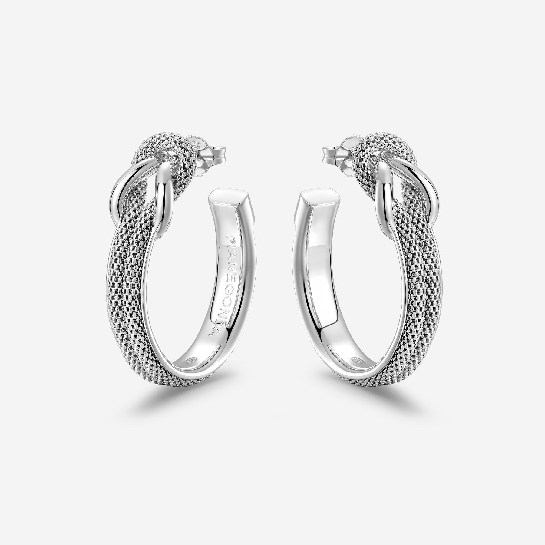 Pianegonda Hoop Earrings - FOEDUS - 925‰ Sterling silver