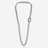 Pianegonda Long double twist necklace - FOEDUS - 925‰ Sterling silver