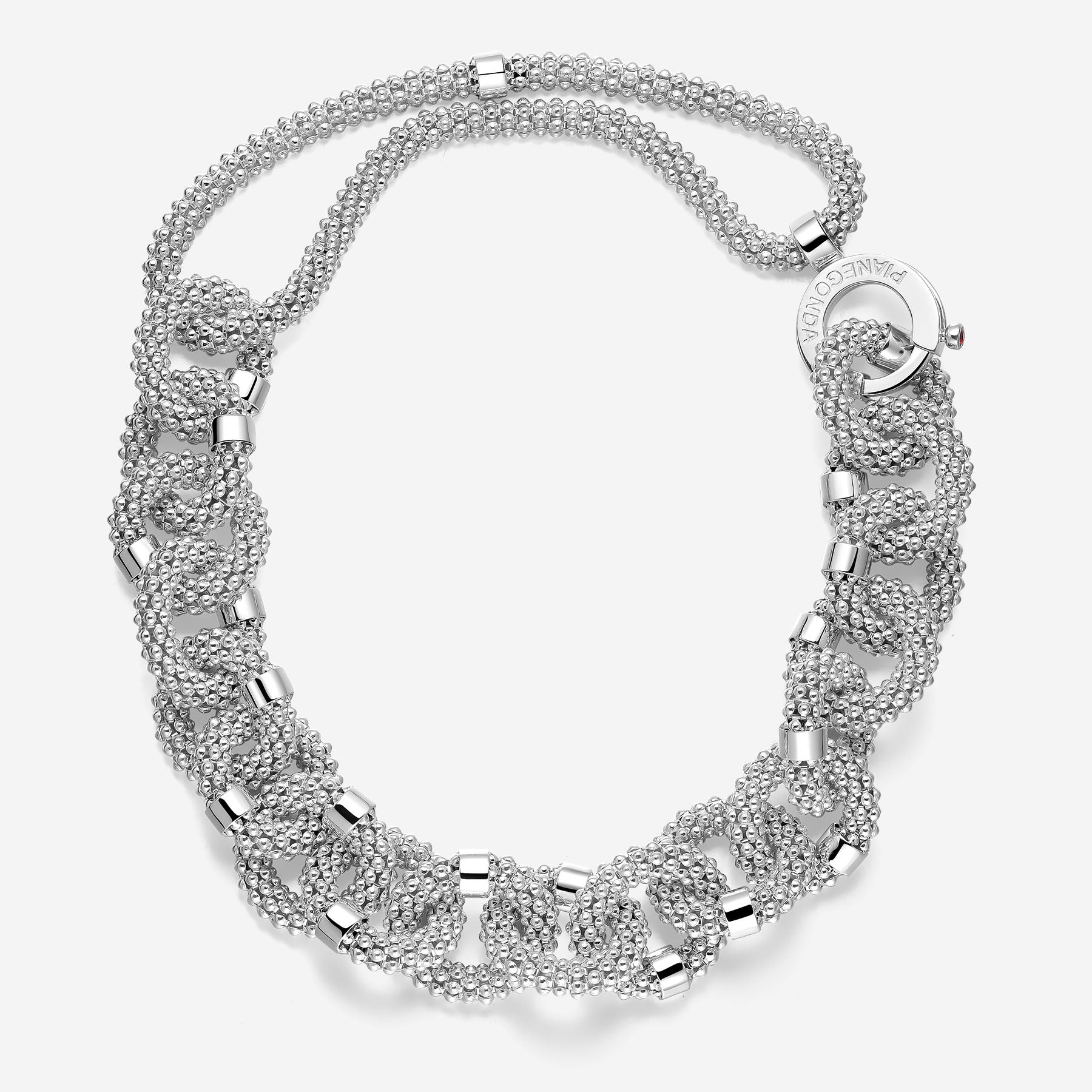 Pianegonda Short soft chain necklace - FOEDUS - 925‰ Sterling silver