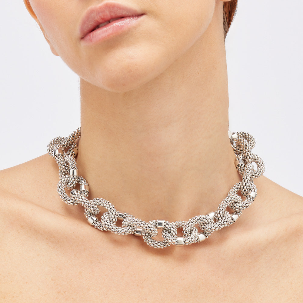 Pianegonda Short soft chain necklace - View 3