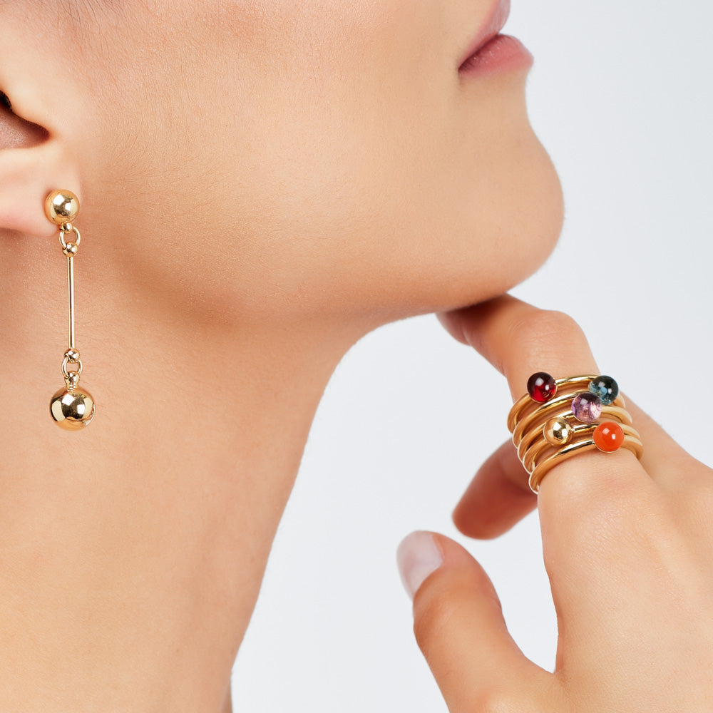 Pianegonda Love long earrings - View 3