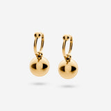 Pianegonda Love hoop earrings - ASSOLUTO GOLD - 18 kt Gold