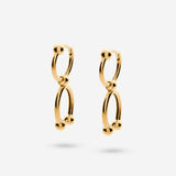 Pianegonda Fortune hoop earrings - ASSOLUTO GOLD - 18 kt Gold