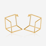 Pianegonda Little stud earrings - KOSMOS GOLD - 18 kt Gold
