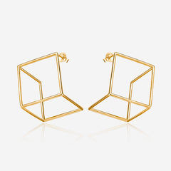 Pianegonda Little stud earrings - KOSMOS GOLD - 18 kt Gold