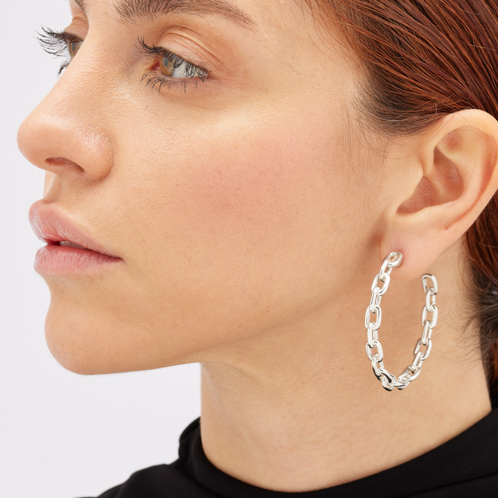 Pianegonda Large hoop earrings - View 4