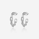 Pianegonda Small hoop earrings - VINCTUM - 925‰ Sterling silver