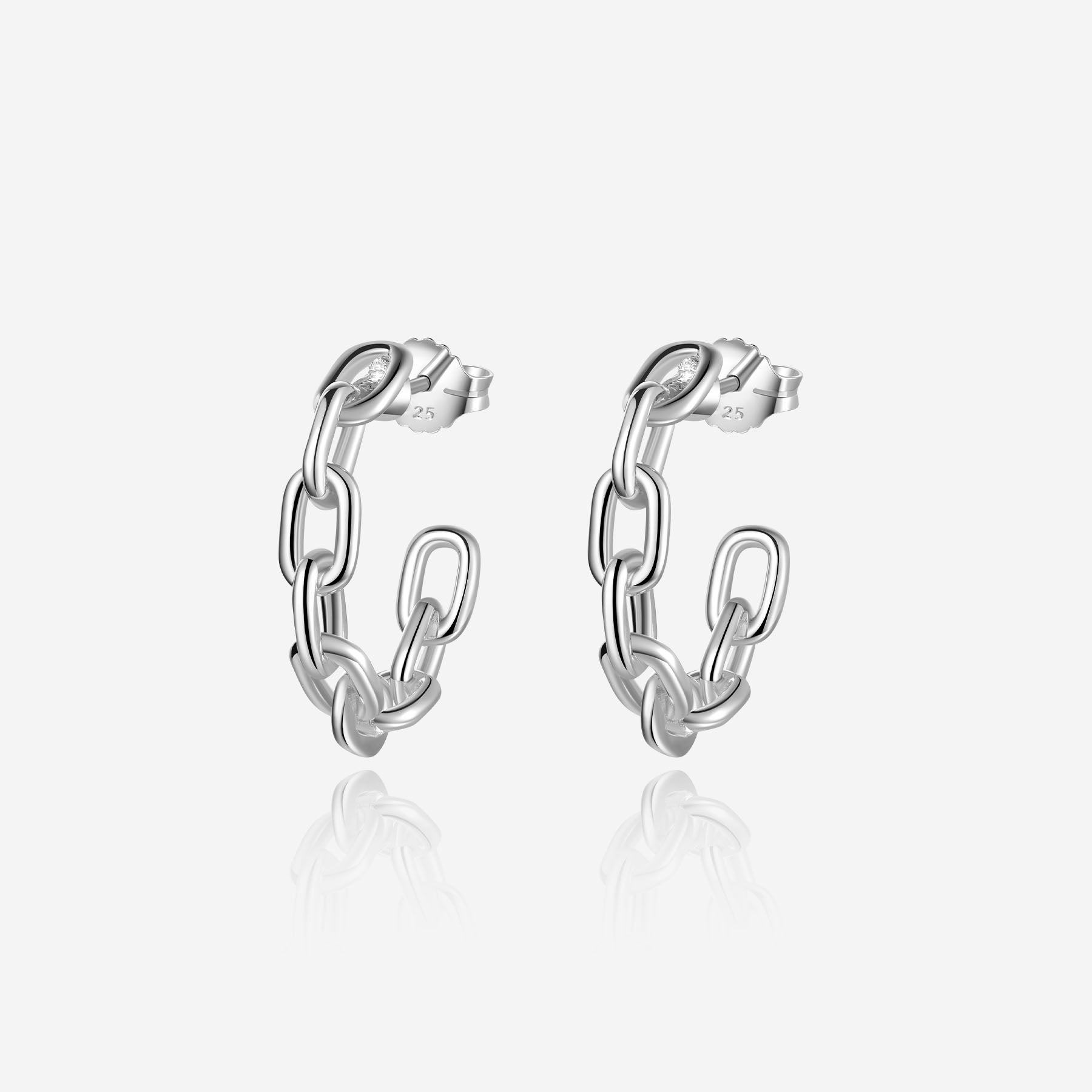 Pianegonda Small hoop earrings - VINCTUM - 925‰ Sterling silver