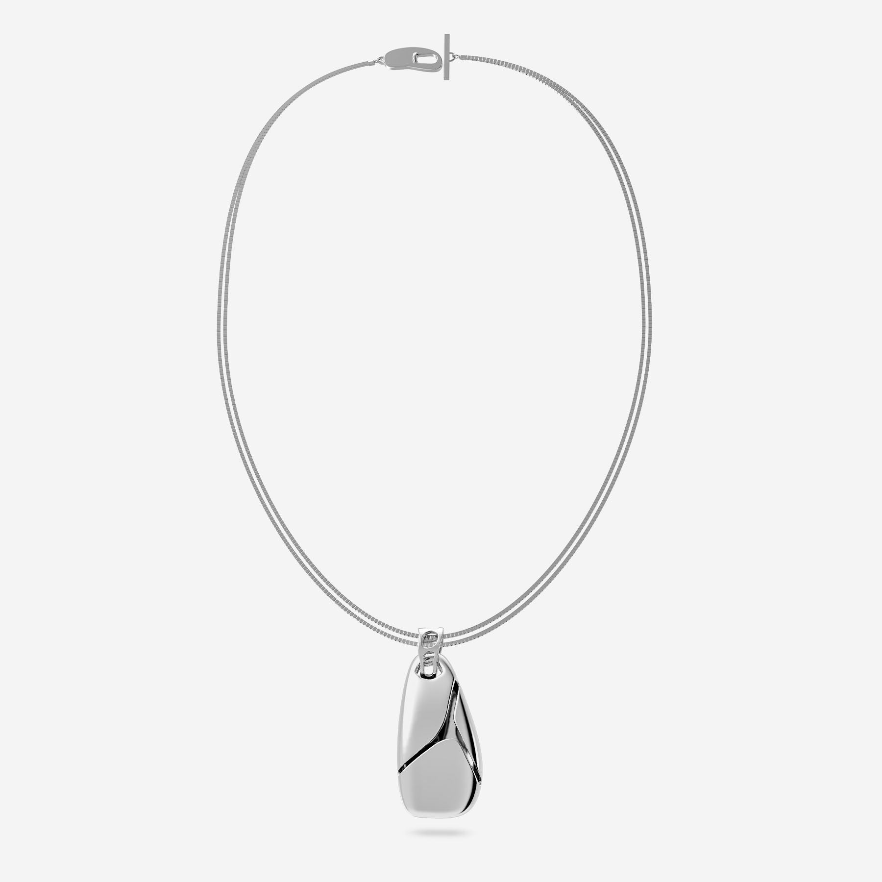 Pianegonda Short chain necklace - CLIPEA - 925‰ Sterling silver