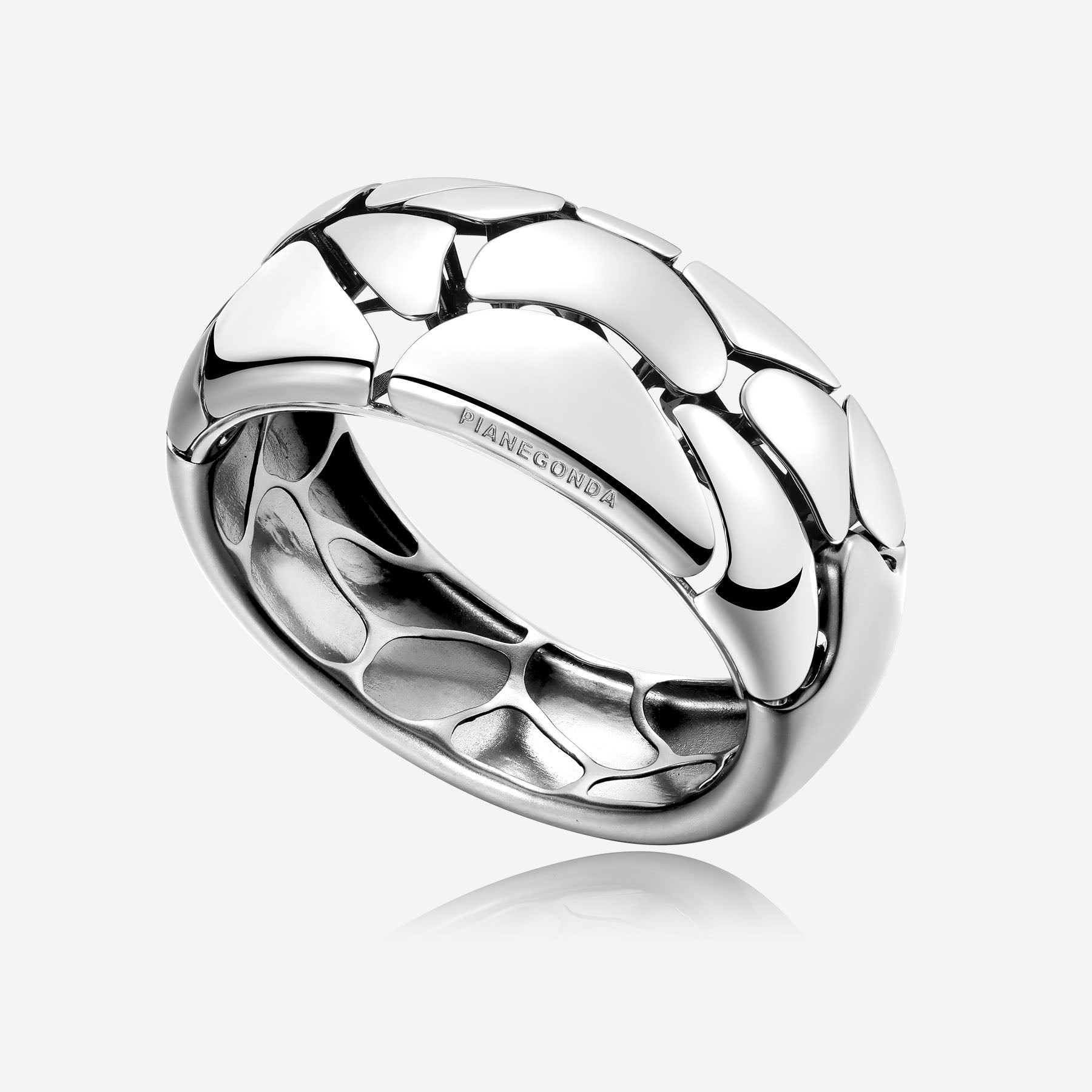 Pianegonda Rigid bracelet - CLIPEA - 925‰ Sterling silver