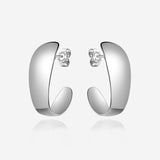 Pianegonda Semicircle earrings - CLIPEA - 925‰ Sterling silver