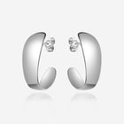 Semicircle earrings