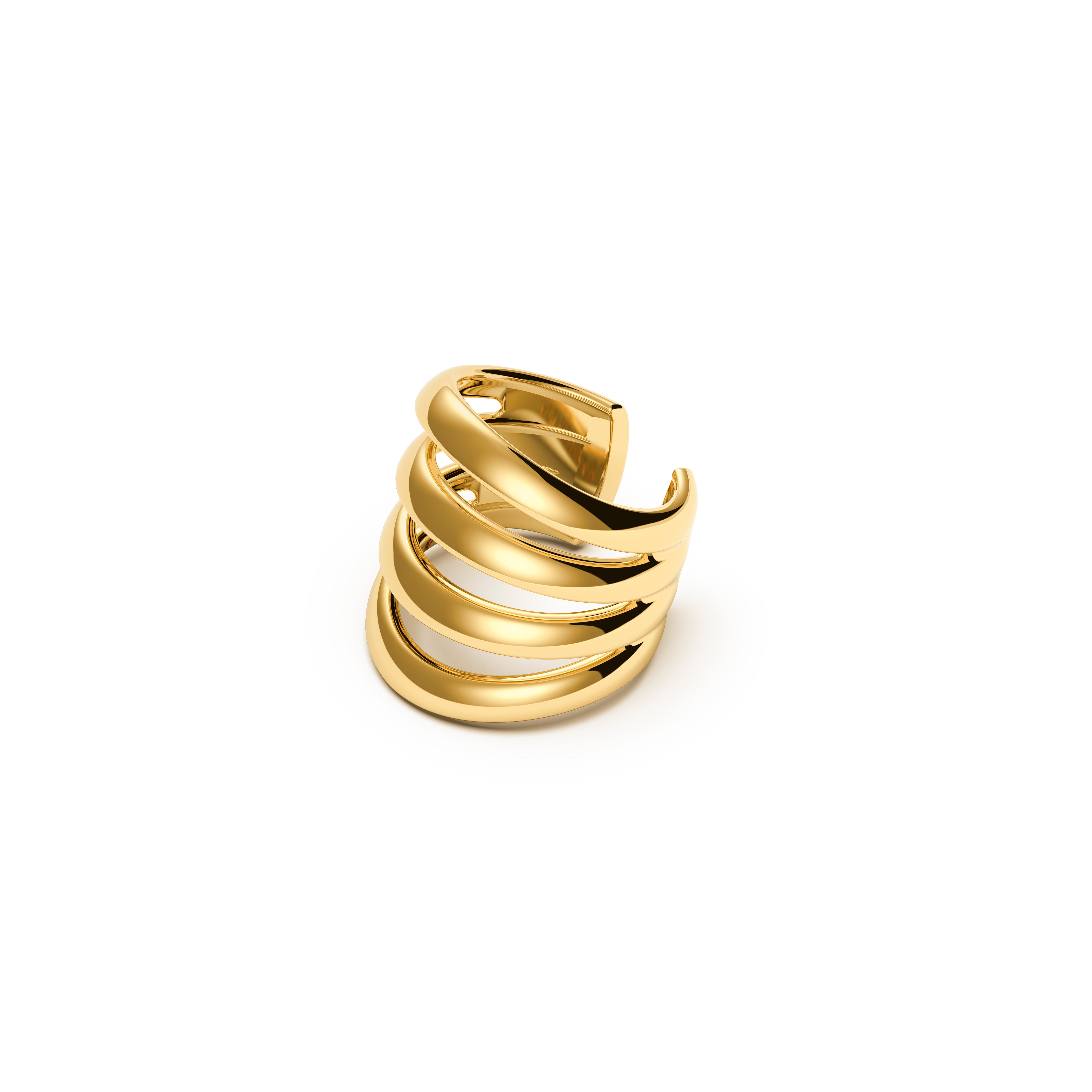 Pianegonda Four-band earcuff - View 5