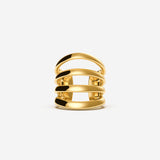 Pianegonda Four-band earcuff - View 2