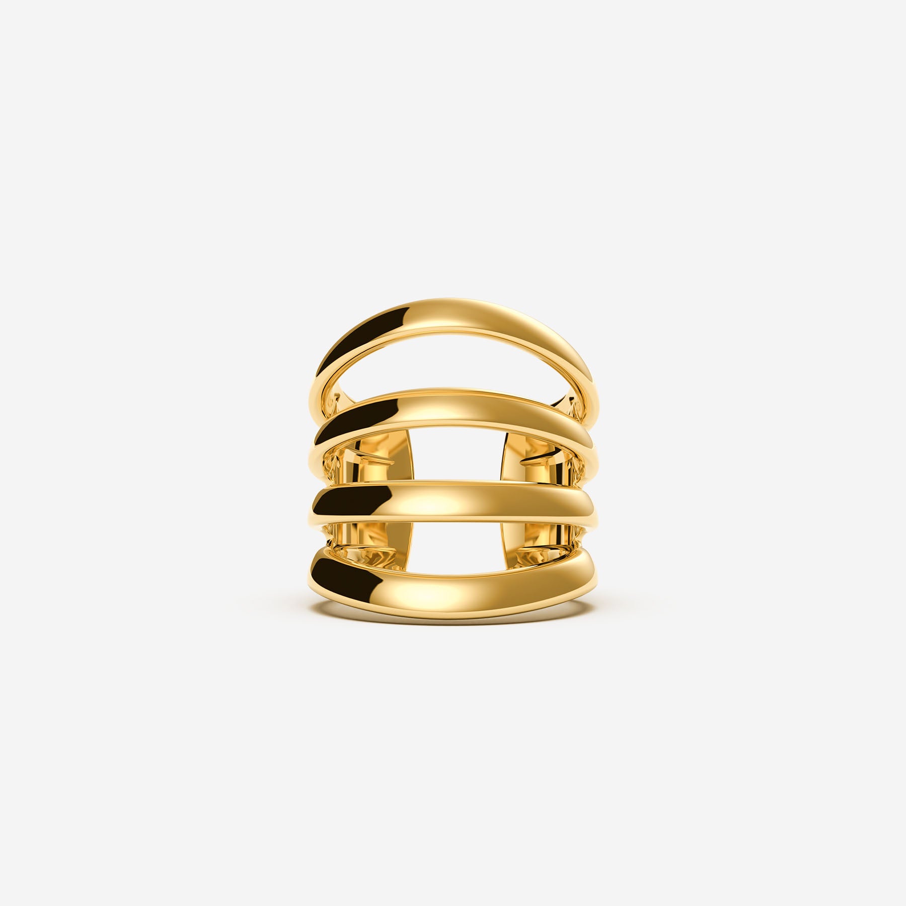 Pianegonda Four-band earcuff - View 2