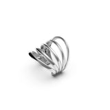 Pianegonda Five-band ring - View 5