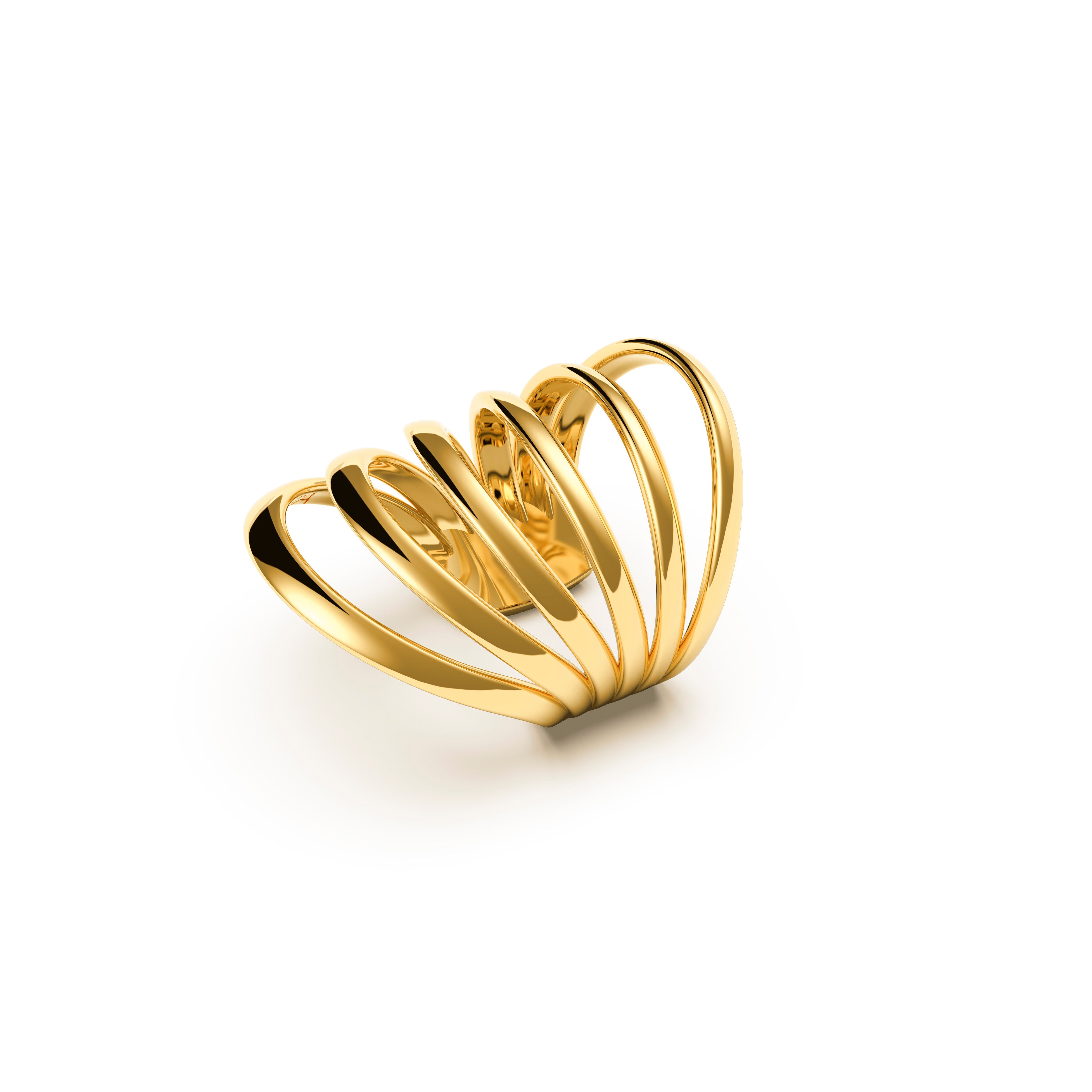 Pianegonda Six-band ring - View 5