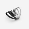 Pianegonda Bi-color six-band ring - MVP WARDROBE X PIANEGONDA - Brass