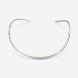 Pianegonda Short rigid necklace - IMPERFECTUM - 925‰ Sterling silver, 18 kt Gold Plating