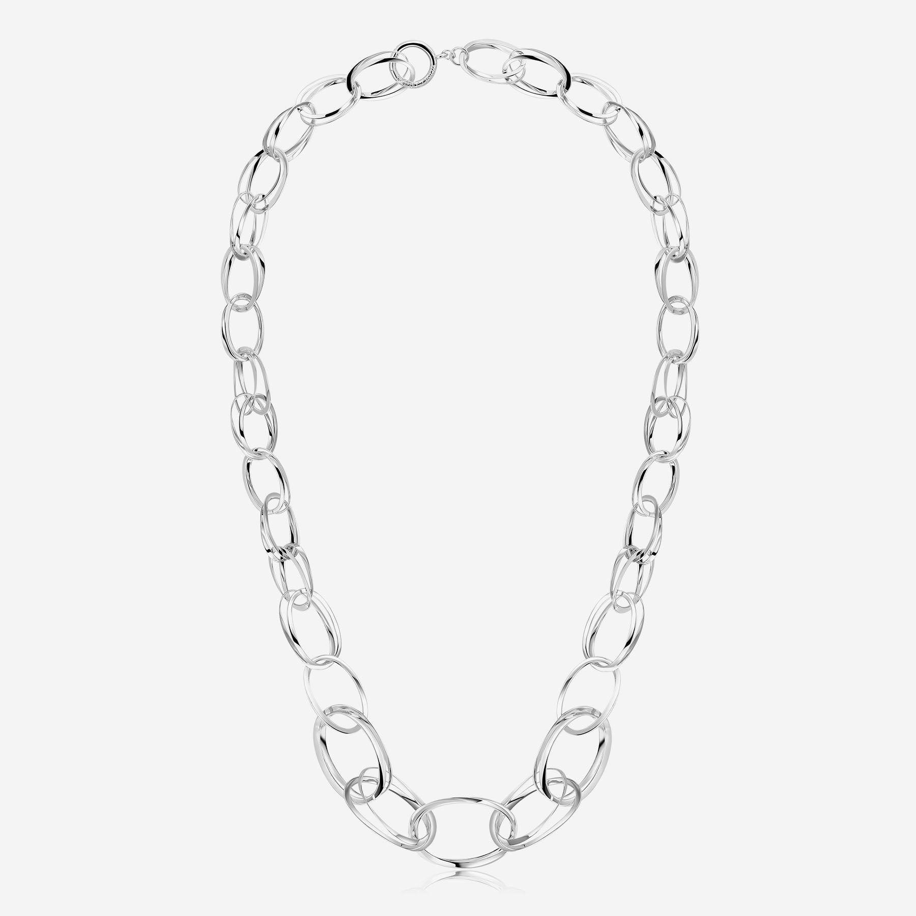 Pianegonda Long chain necklace - SCRIPTA - 925‰ Sterling silver