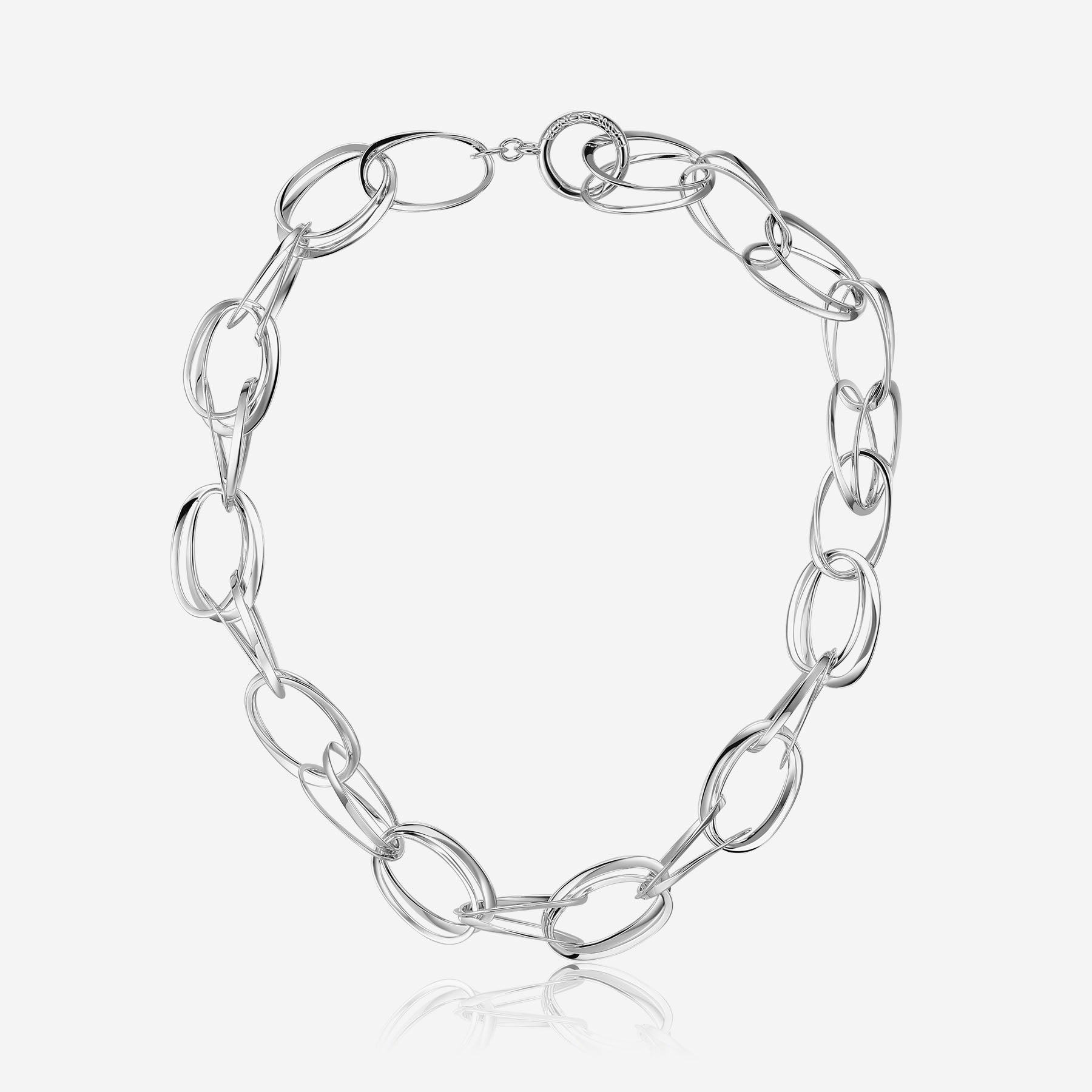 Pianegonda Short chain necklace - SCRIPTA - 925‰ Sterling silver