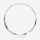 Pianegonda Rigid choker - SCRIPTA - 925‰ Sterling silver